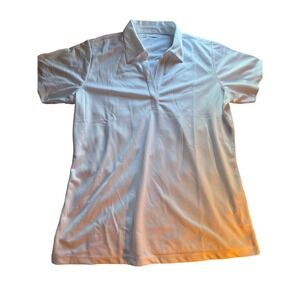 Port Authority XL White Short Sleeve Polo Shirt Golf‎ Casual